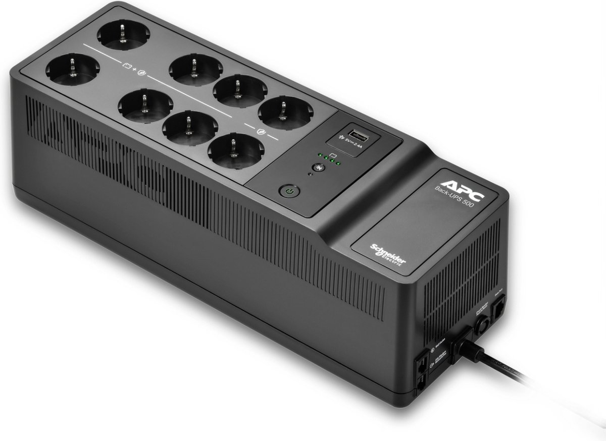 APC Back-UPS BE500G2-GR - Noodstroomvoeding thumbnail 3