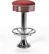 Bel Air Tabouret Rétro BS-27 Repose-pieds Rubis