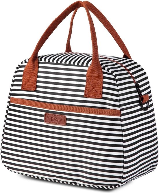 Lunchtas voor vrouwen en mannen, schattige corduroy lunchtassen