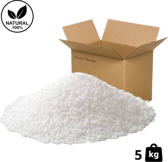 ZoeZo Design - Stearine was - 100% Plantaardig - 5 KG - Kaarsen was - Korrels - Stearin wax - Natuurlijke was - Zelf kaarsen maken - Kaarsenwas