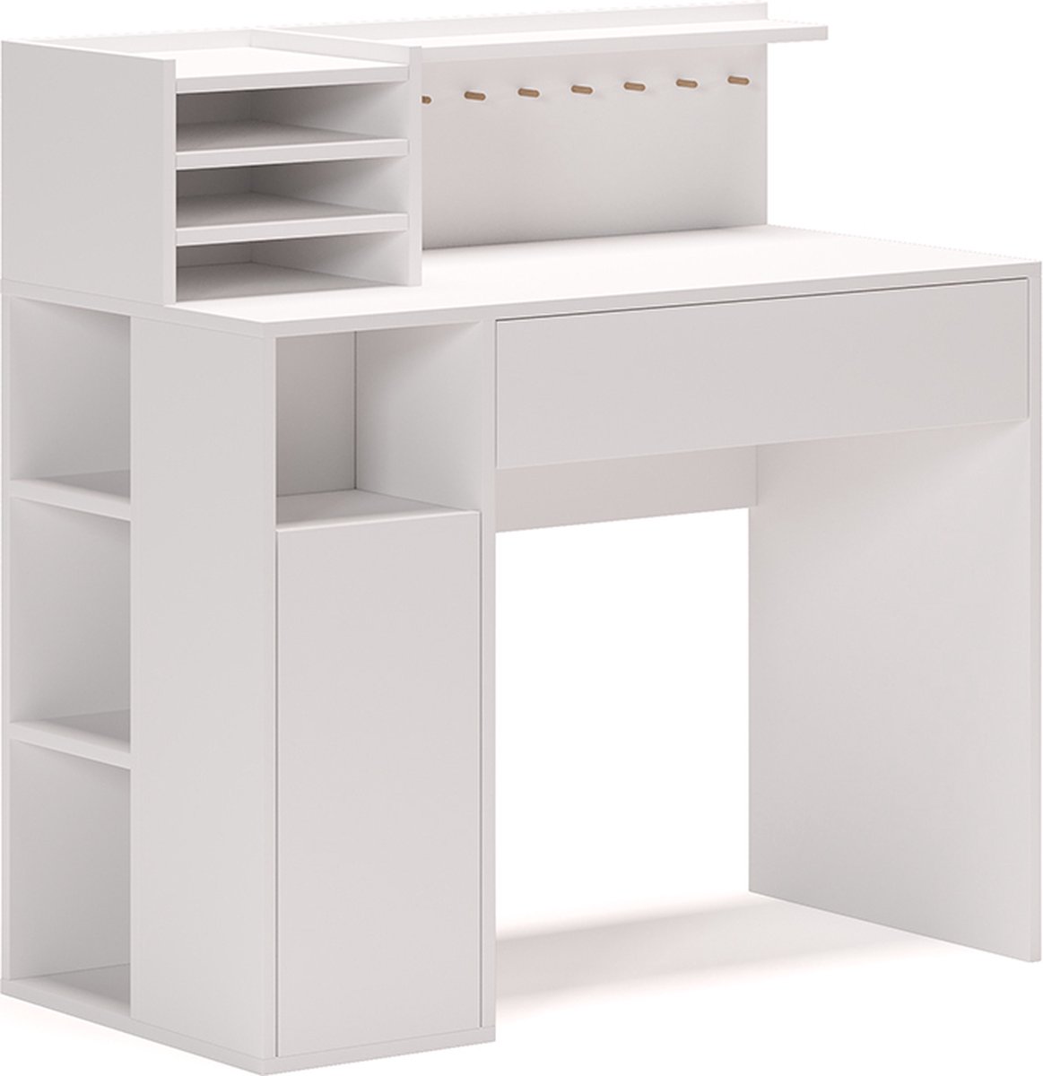 Vicco Bureau – 100 x 50 cm Wit