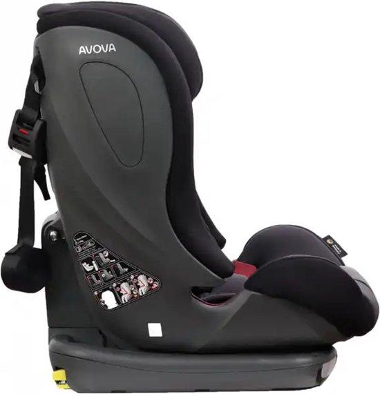 AVOVA Autostoeltje Sperling-Fix i-size Grey Black van AVOVA — afbeelding 4