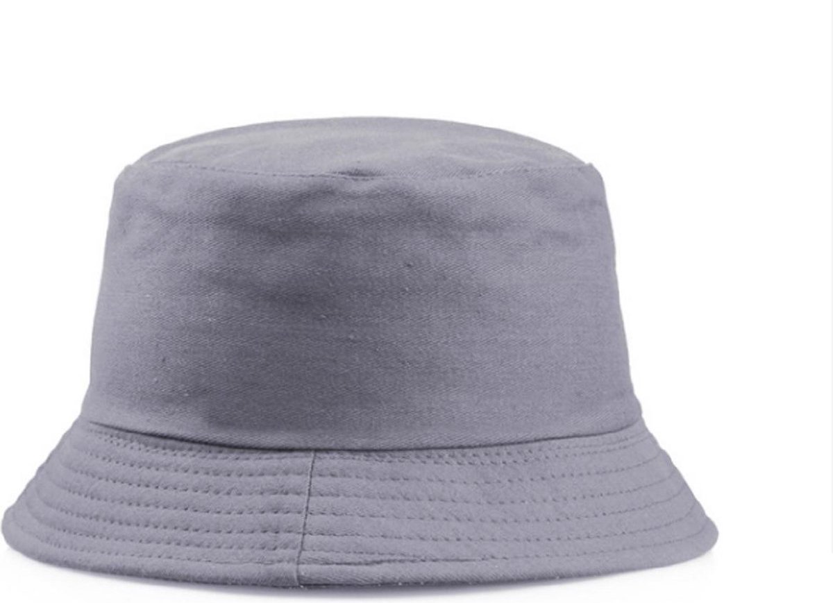 Go Go Gadget - Bucket hat - vissershoedje - Licht Grijs