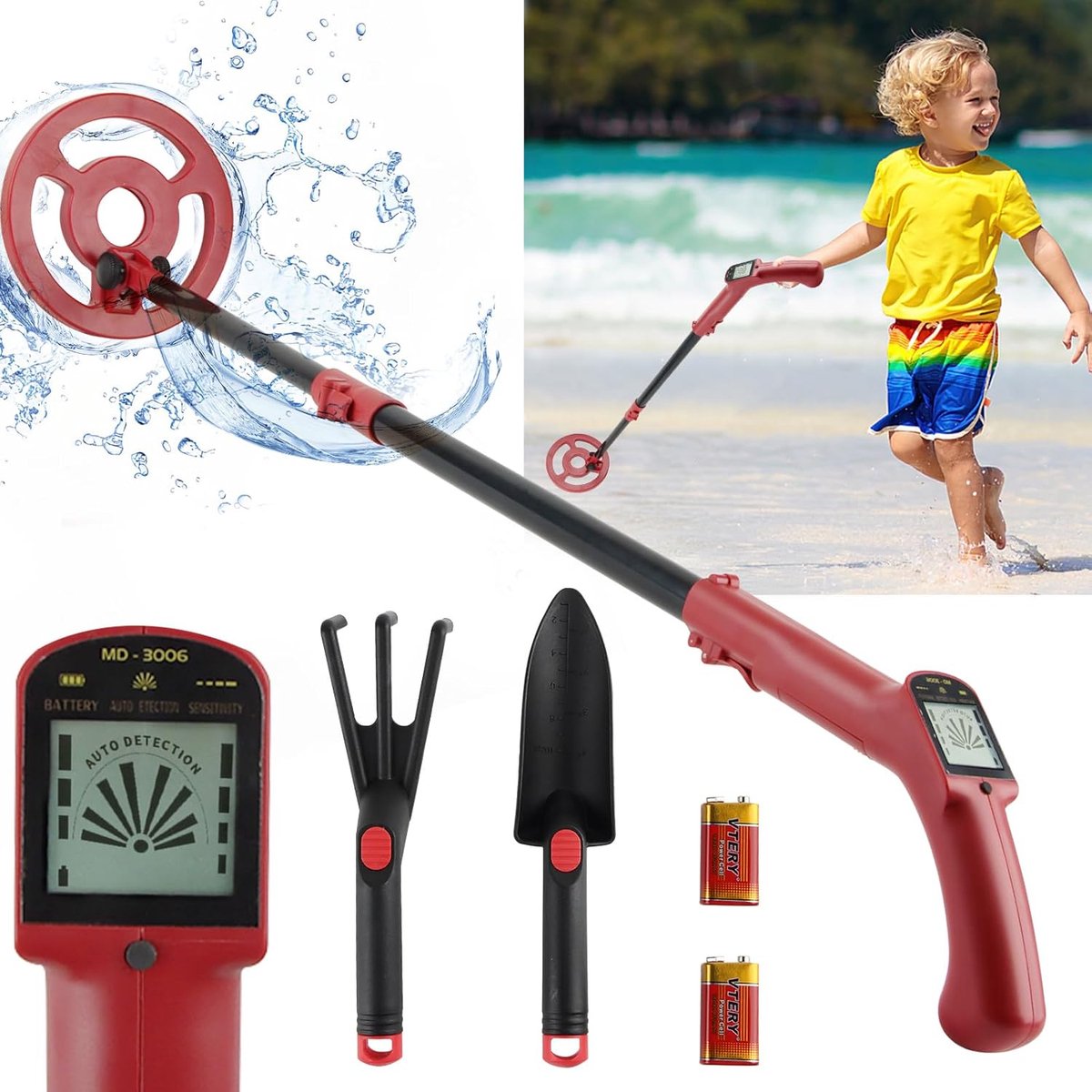 Lexium Metaaldetector voor kinderen - Metaaldetector - Pinpointer - Metaaldetector kinderen - Metaaldetector kind