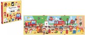 Janod - Magneti Stories Brandweer – Educatieve Magneetset Met 30 Magneten – Magneetboek - Fantasierijk Speelgoed - Geschikt Voor Kinderen Vanaf 3 Jaar