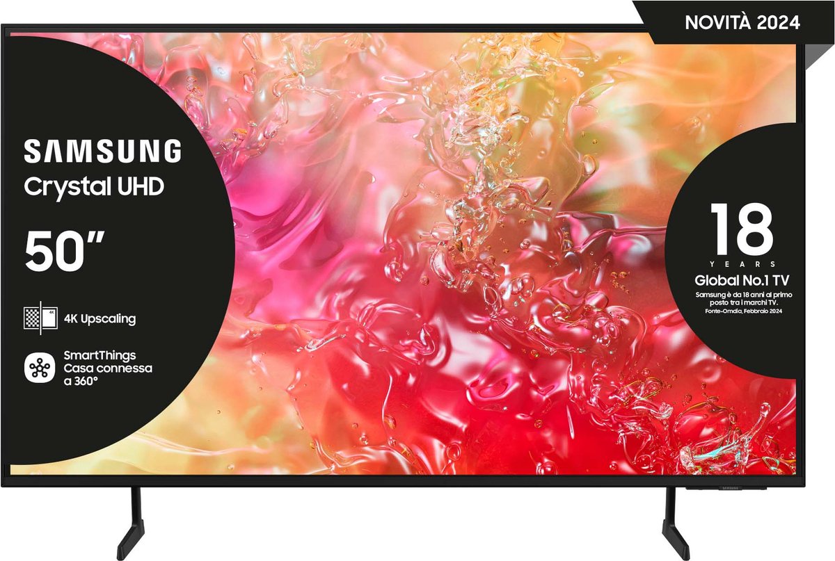 Bol.com Samsung UE50DU7170U - 50 inch - 4K LED - 2024 - Buitenlands model aanbieding