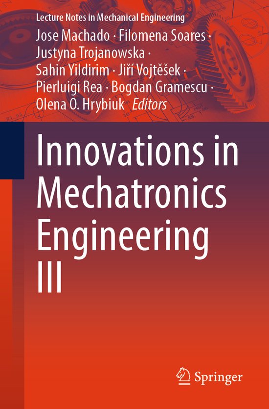Lecture Notes in Mechanical Engineering- Innovations in Mech ... - cover