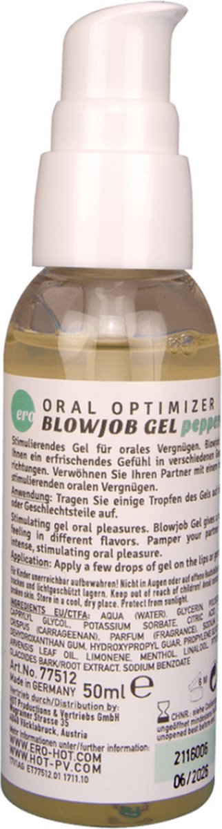 Goedkoopste HOT - Oral Optimizer Blowjob Gel - Stimulating products Oral Mint 50