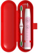 Tandenborstel Koker - Reisetui Elektrische Tandenborstel - Geschikt voor Oral B - Universeel - Rood