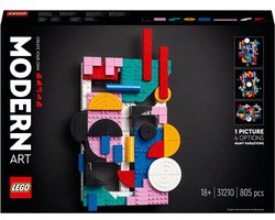 foto van LEGO ART Moderne kunst - 31210