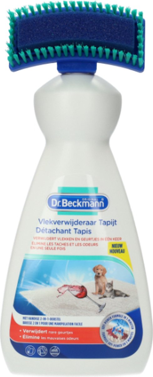 Goedkoopste Dr. Beckmann - Vlekkenverwijderaar - Voor tapijt - Incl. handige borstel