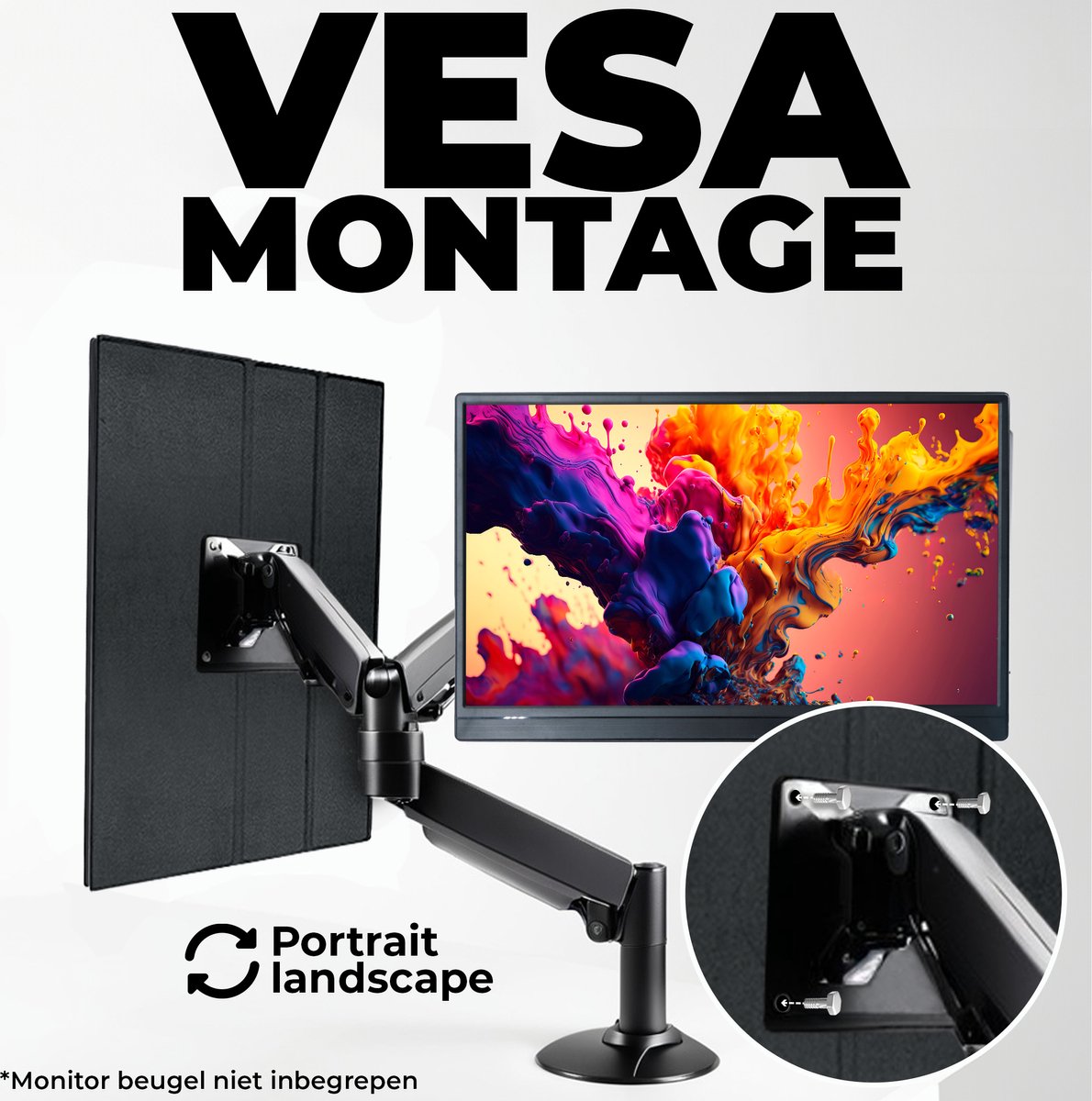 KYY Draagbare Monitor Nieuwste 15.6 ''FHD 1080P USB-C HDMI Laptop Monitor w/Smart Cover Bag & Dual Speakers, Externe HDR Computerscherm, Reizen Gaming Monitor voor PC MAC Telefoon Xbox PS4/5