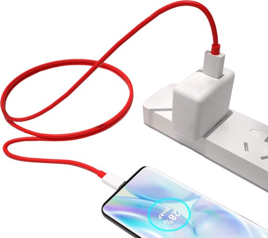 OnePlus Warp Charge 65W | Chargeur Rapide Original avec Câble USB-C