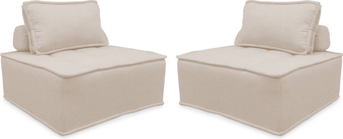 sweeek - Set van 2 fauteuils modulaire bank - dao