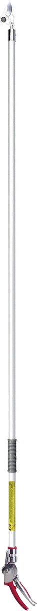 ARS Langarm Snoeischaar - Lichtgewicht Aluminium - Roestvrij Staal - Roteerbaar Handvat - 2146 mm - Rood
