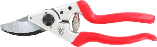 Metallo Linkshandige Snoeischaar - Ergonomisch - Carbon Gehard Staal - 215 mm - Rood van Metallo — afbeelding 3