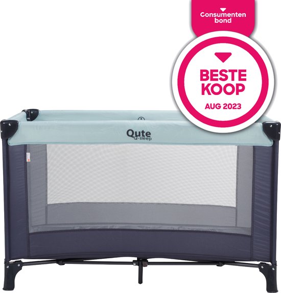Qute Campingbed Q-sleep Mint/Antra