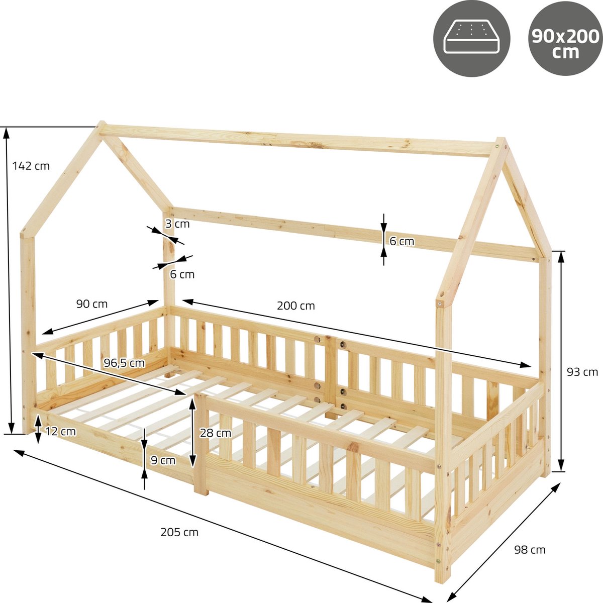 ML ML Design Kinderbed - afbeelding 4