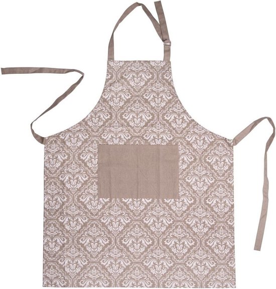 Keukenschort Katoenen Gebonden - Schort - Dames - Mannen - Vrouw - Kookschort - Bbq - Keuken - Koken - Bakken