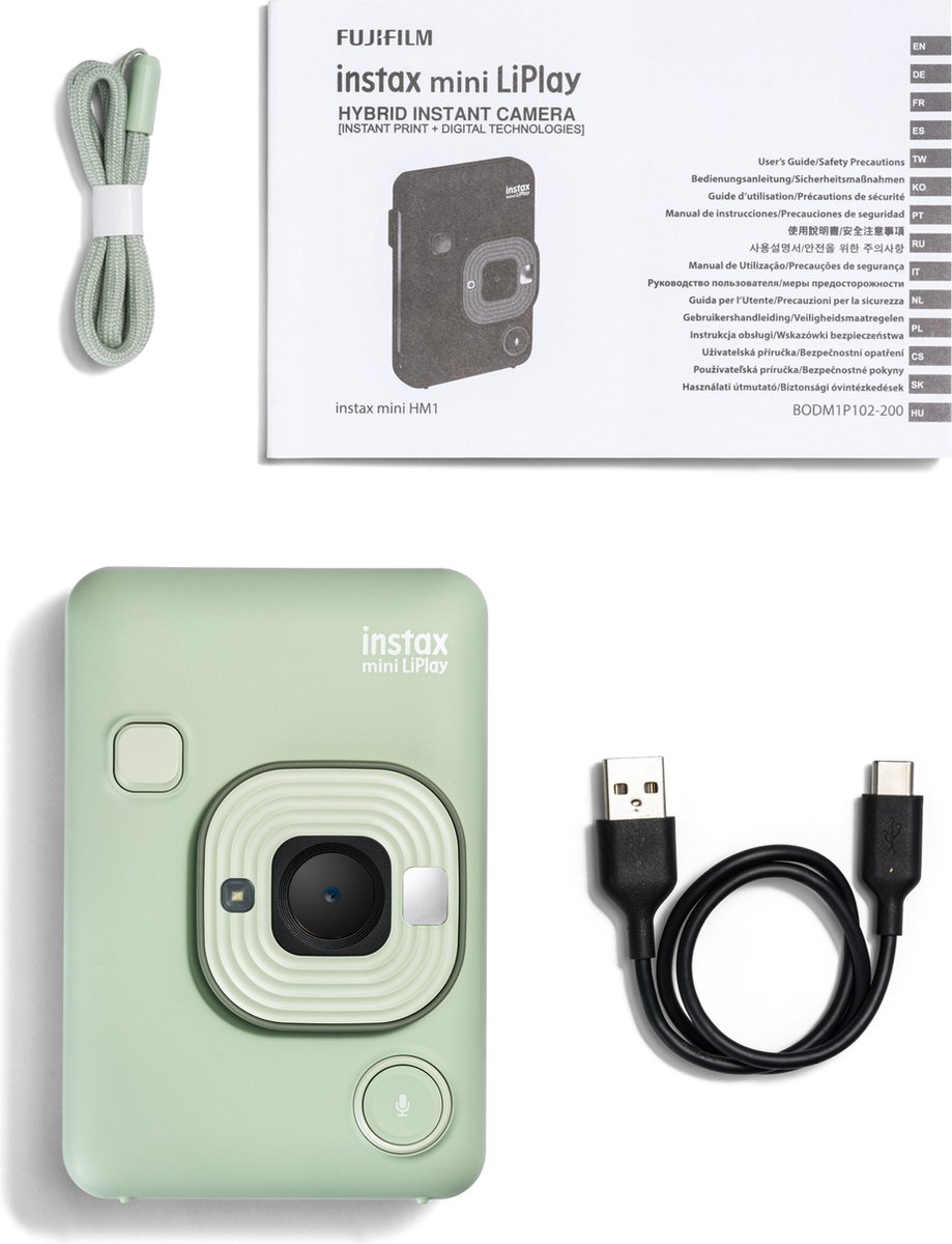 Fujifilm Instax Mini LiPlay - Hybride camera met printer thumbnail 5