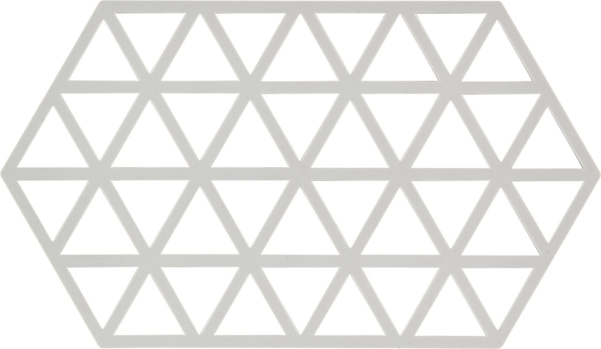 Zone Triangles potonderzetter warm grey