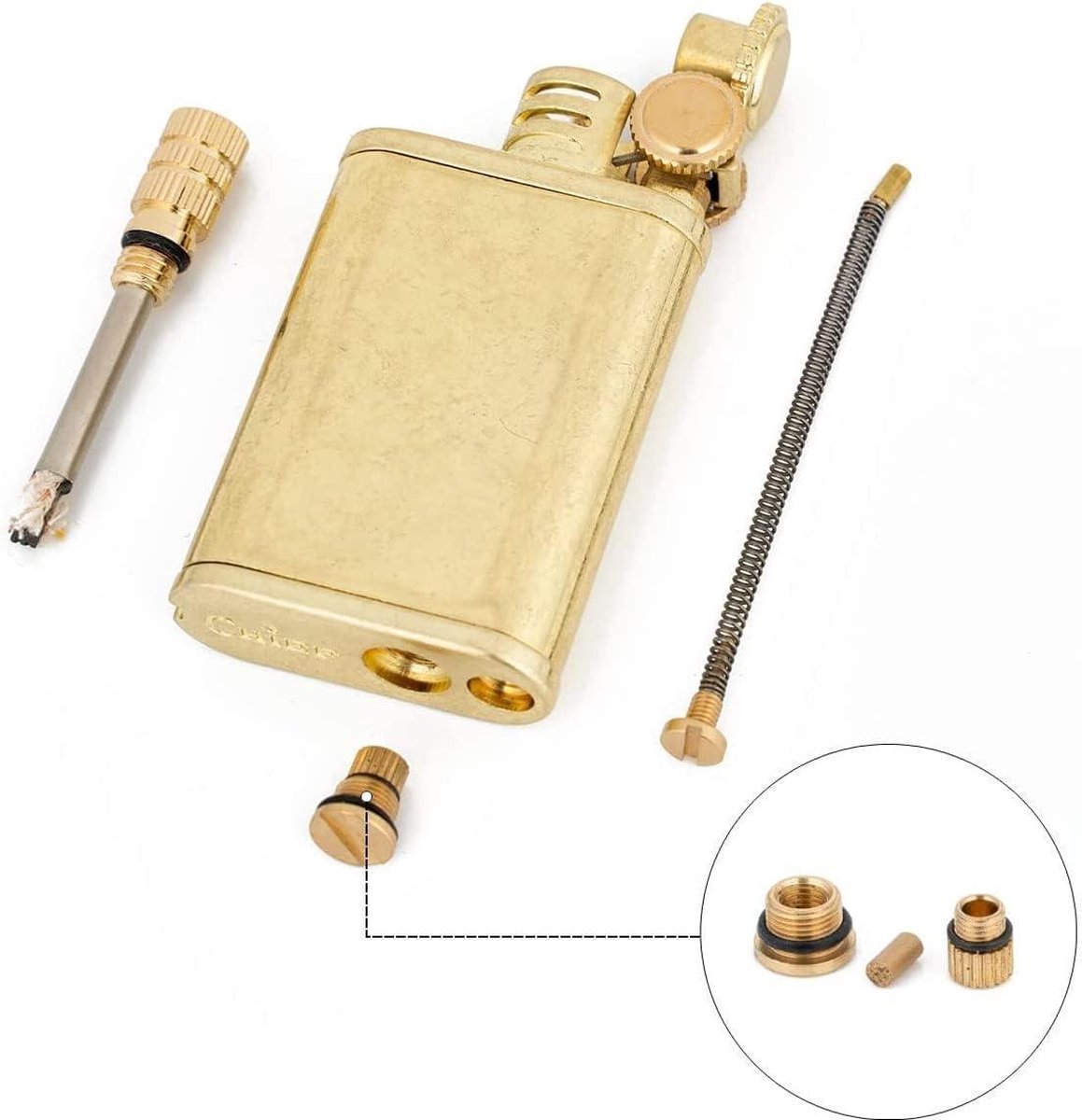 Permanente match, metalen match stick sleutelhanger aansteker Permanente match, metalen match stick sleutelhanger aansteker