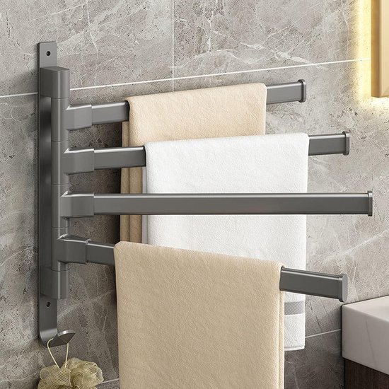 RTZEN Rustieke moderne smeedijzeren grote handdoekhouder | Fancy 26 RTZEN Rustieke moderne smeedijzeren grote handdoekhouder | Fancy 26