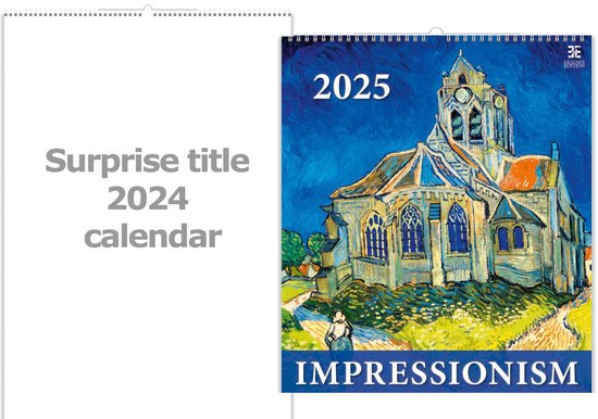 Foto: C255 25 impressionisme kalender 2025 gratis 2024 kalender