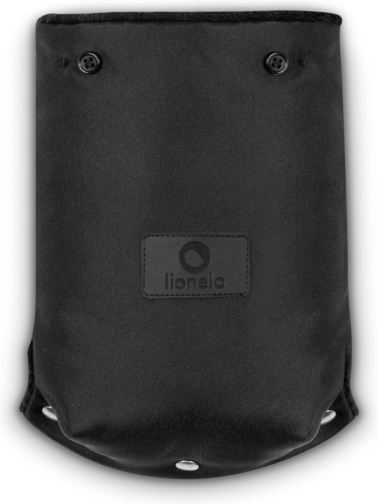 Lionelo - Handmuff - Handschoenen voor kinderwagens - handwarmer -waterdicht en winddicht - afneembaar bont in universele maat — afbeelding 2