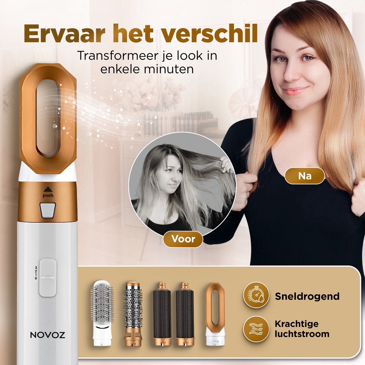 Novoz Krultang 5 in 1 - Multistyler - afbeelding 2