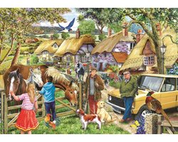 Horses and Hounds Puzzel 500 XL Stukjes