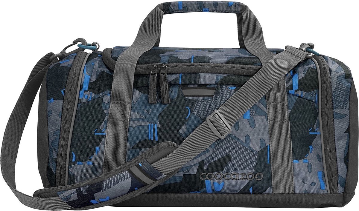 coocazoo Sporttas coocazoo Sports Bag Blue Craft Grijs