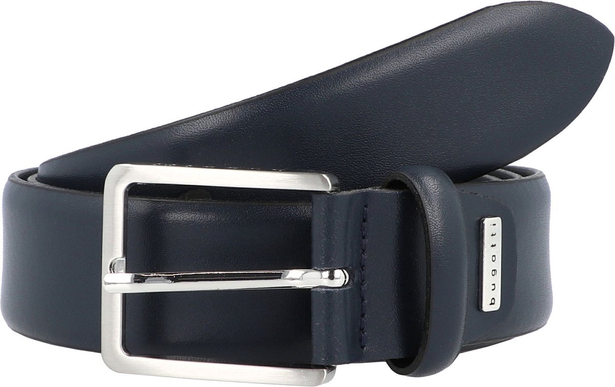 bugatti Riem Men´s Belt 3.5 W90 Navy Donkerblauw