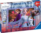 Ravensburger Puzzles 2X24 P - Vers Des Contrées Glacées / Disney La Reine Des Neiges 2