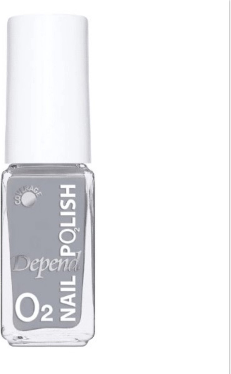 Goedkoopste Depend Cosmetics Zuurstofdoorlatende Nagellak | Nailpolish | O2 | 775 Grijs