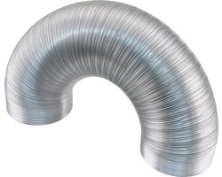 Starx afvoerslang flexibel aluminium 100mm - 1,5 meter (45.707.01)