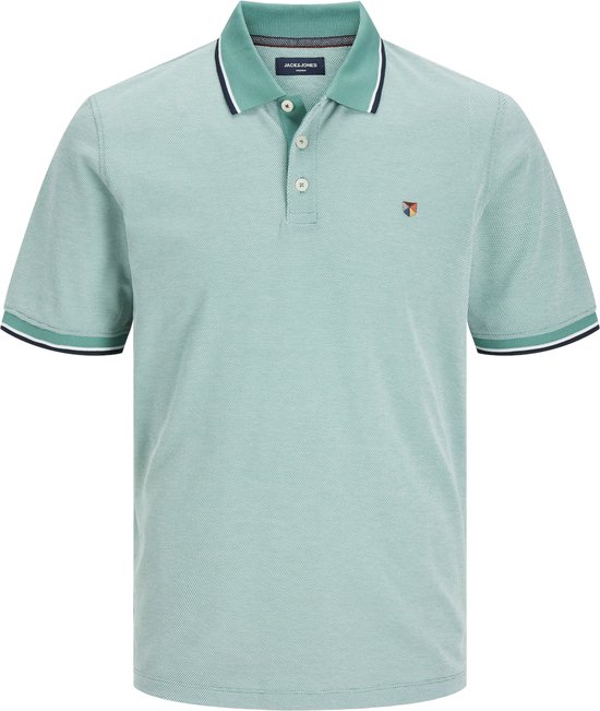 Jack & Jones Polo - Regular Fit - Groen - 5XL Grote Maten