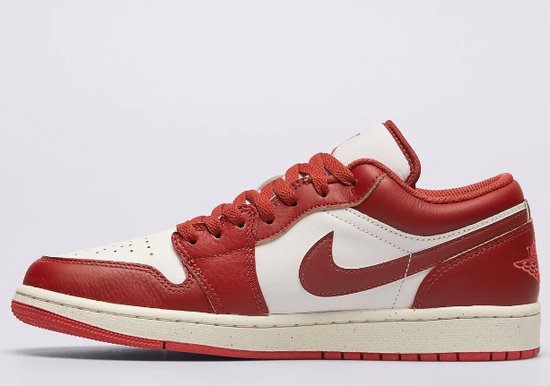 jordan lows red and white