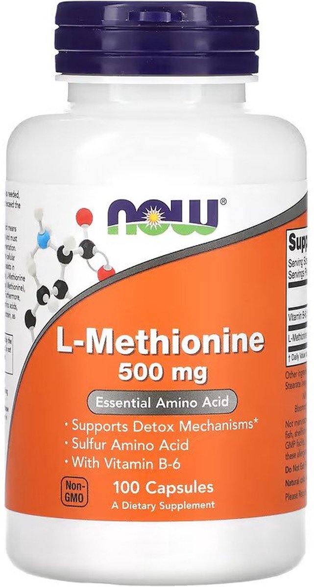 Goedkoopste L-Methionine, 500mg