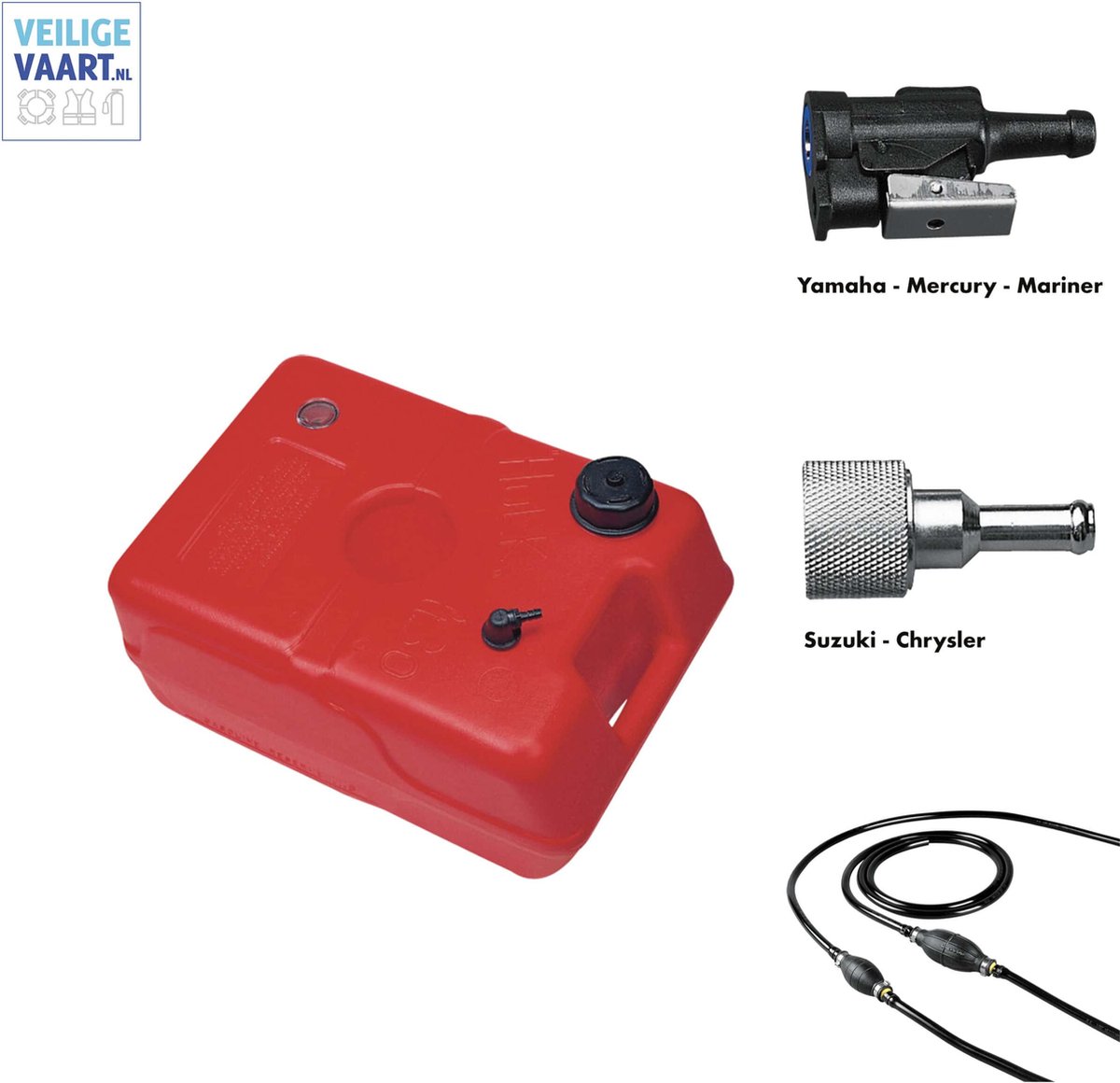 Benzine tank Lalizas | Complete set