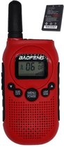 Baofeng BF-T6 PMR446 mini Walkie Talkie Rood