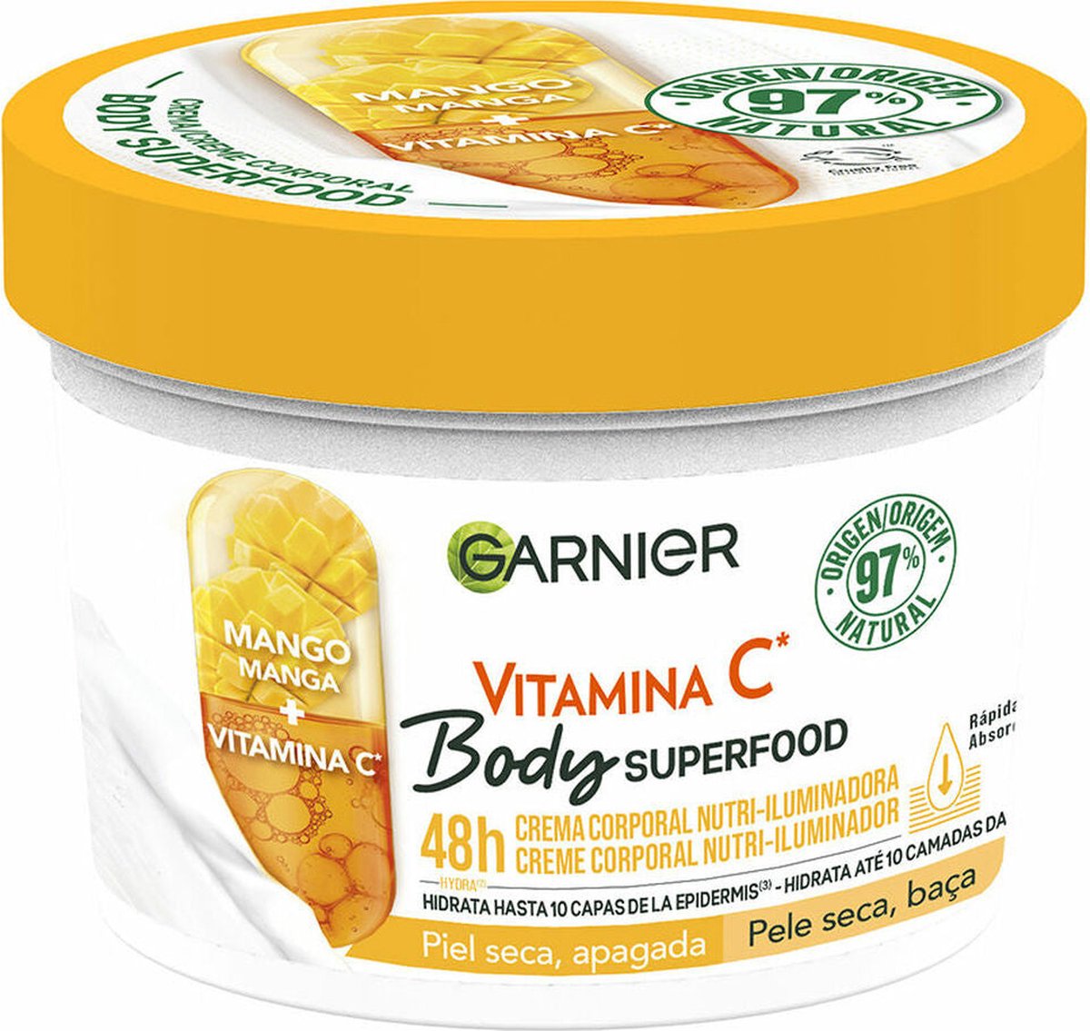 Lichaamscrème Garnier Body Superfood 380 ml