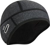 Somstyle Luxe Thermo Muts - Helmmuts - Voor Dames & Heren - Fietskleding Winter - Grijs