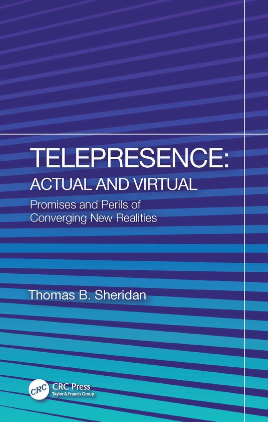 Telepresence: Actual and Virtual - cover