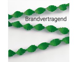 3 stuks Draaiguirlande Brandvertragend, Brandveilig Donker Groen, 18 meter, Feest, Verjaardag, Themafeest