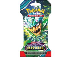 foto van Pokémon - Scarlet & Violet - Twilight Masquerade - Sleeved Booster - Pokémon Kaarten