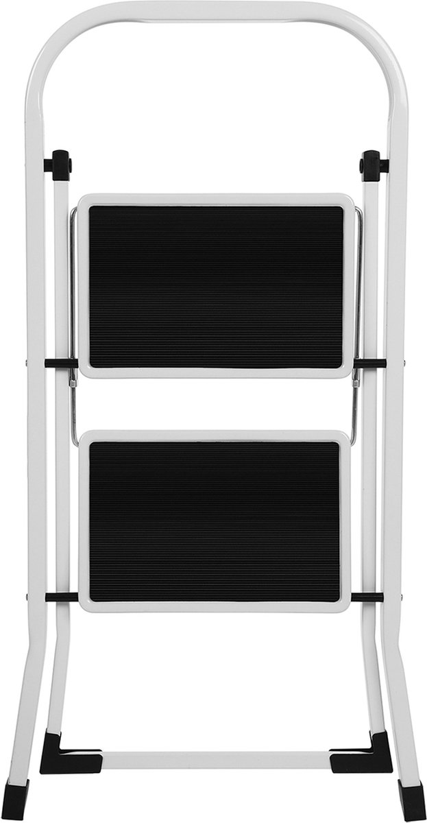 Hoppa! Ladder, 2-traps vouwladder, 150 kg belasting, 80 cm hoogte – foto 2