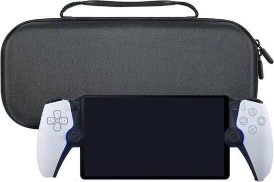 Foto: Case geschikt voor playstation portal opbergcase beschermhoes console tas hardcase grijs ps5