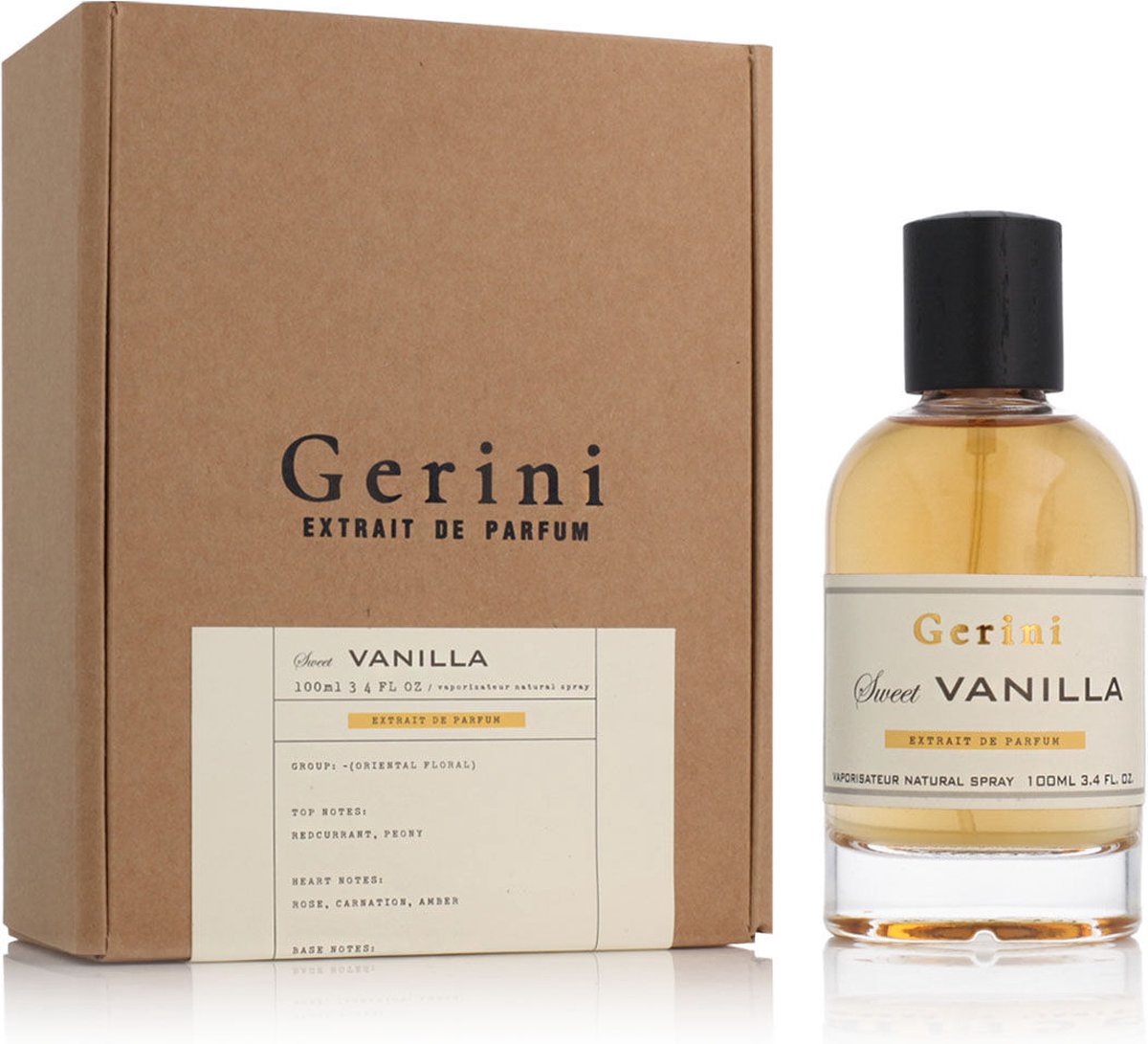 Uniseks Parfum Gerini 100 ml Sweet Vanilla