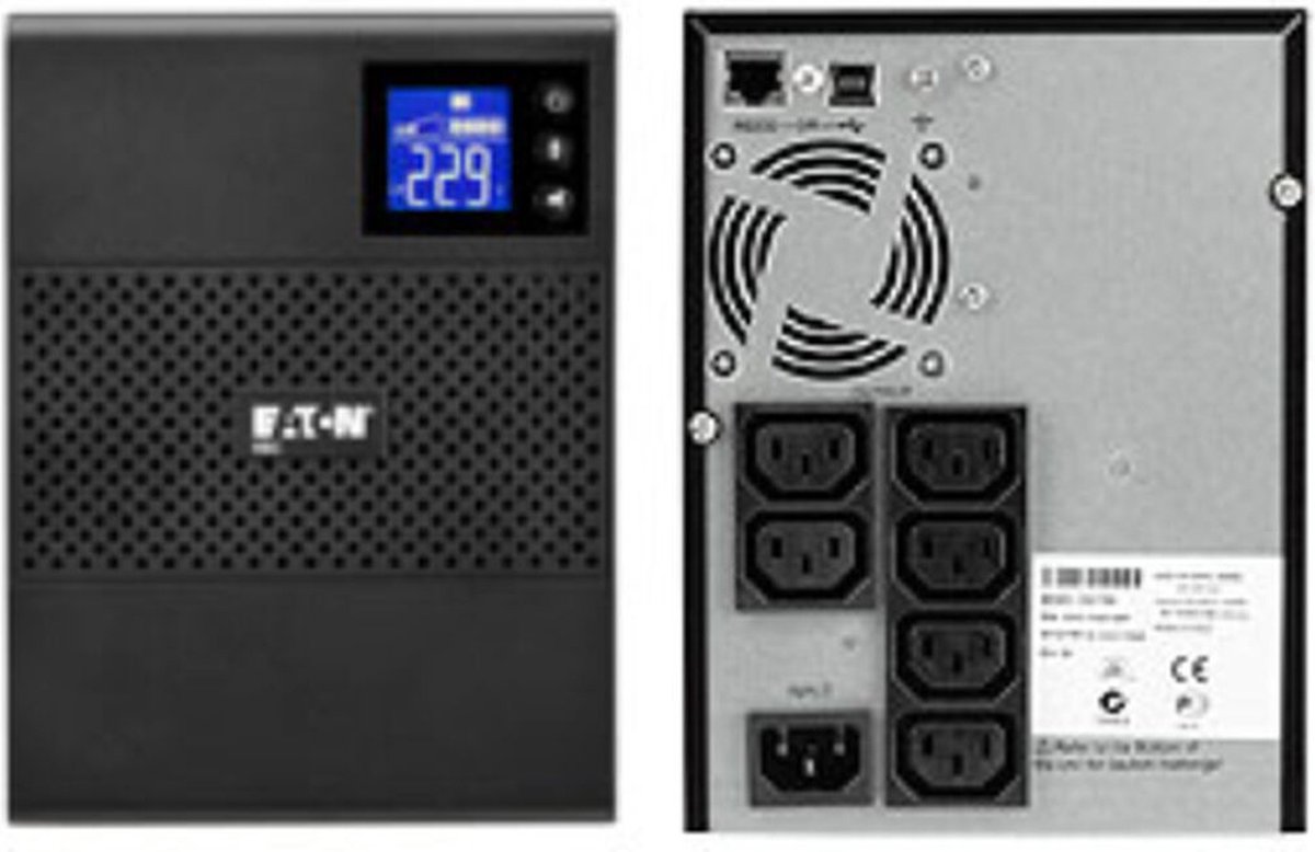 Uninterruptible Power Supply System Interactive UPS Eaton 5SC750I 750 VA